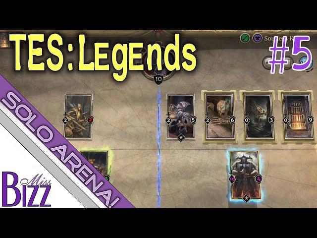 Soulless Knight Vs. MissBizz Solo Arena! Let's Play The Elder Scrolls Legends Solo Arena! ESL #5