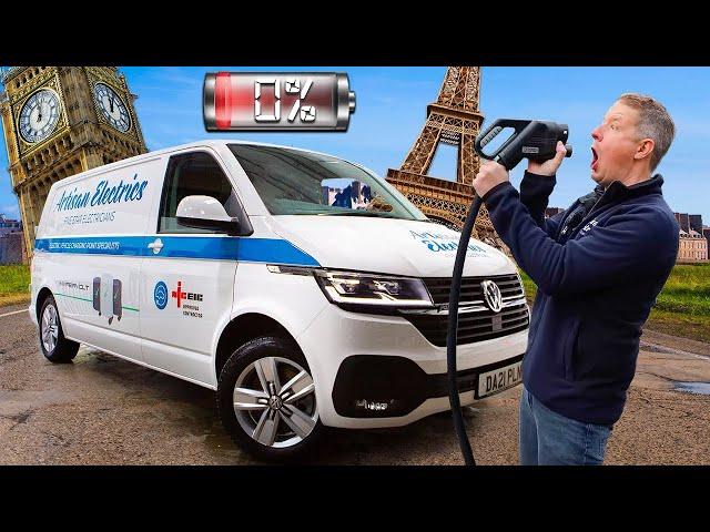 JOURNEY FROM HELL - London to Paris in the WORLDS WORST Electric Van