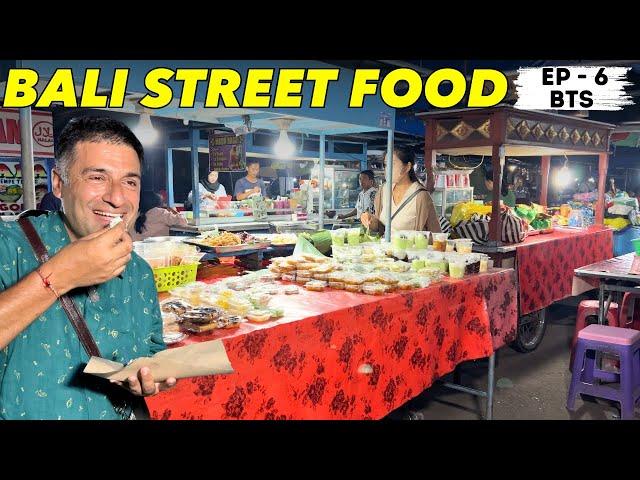 EP - 6 BTS Exploring Bali  Street Food Ubud | Balinese Street food market ,Sitara Restaurant Dinner