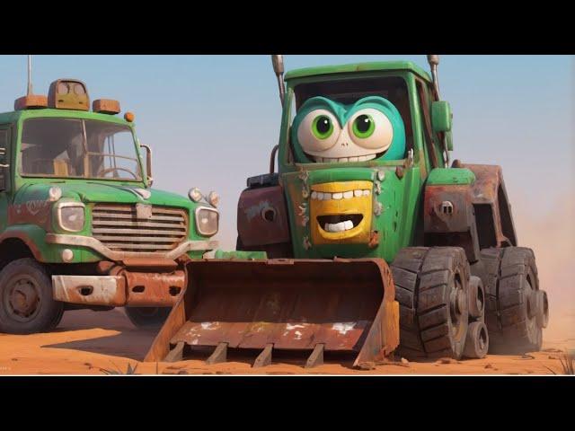 Tractor+Wheels on the Bus01 - Baby songs - Nursery Rhymes & Kids Songs