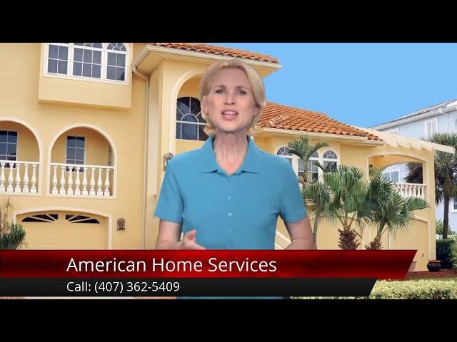 American Home Services Seminole County Superb Five Star Review by Kendal J.