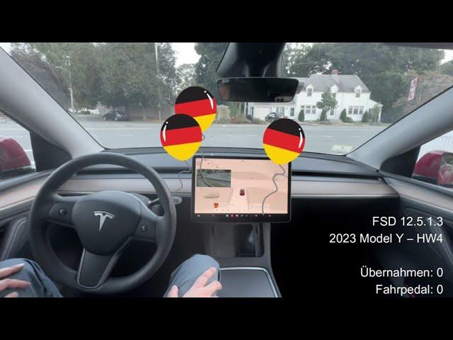 Perfekte Tesla FSD Fahrt - bis er einen Fehler macht ‍️