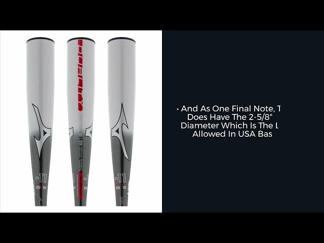 Review: Mizuno Duality -11 USA Baseball Bat (B22-DUALITY11)