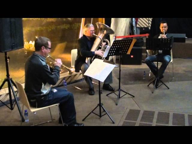 Pierre Even - Fanfare Sino-Lux for Brass Trio op 51 - Solistes du Luxembourg Sinfonietta