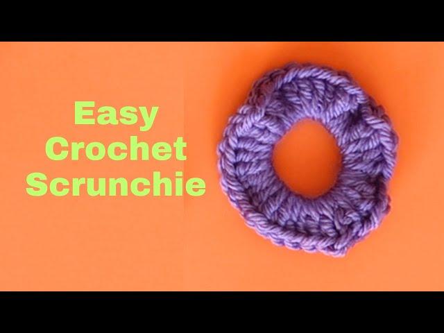 How to Crochet a Scrunchie | Crochet for Beginners