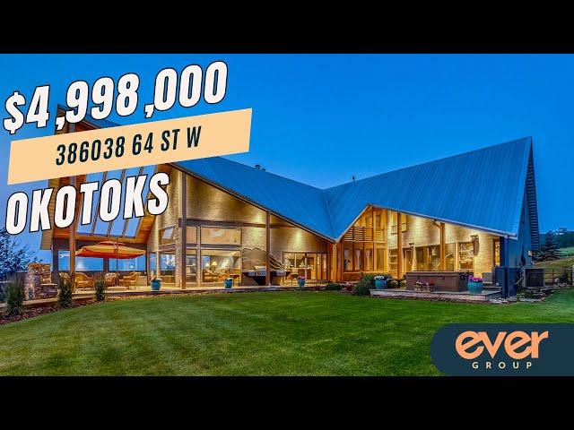 5 Million Dollar Okotoks Estate Home | Luxury Real Estate Property Tour by Mark D. Evernden