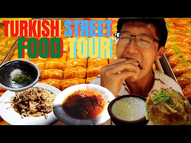 TURKISH STREET FOOD TOUR - AMAZING TRADITIONAL NORTHERN TURKISH FOOD TOUR in Safranbolu, Turkey!