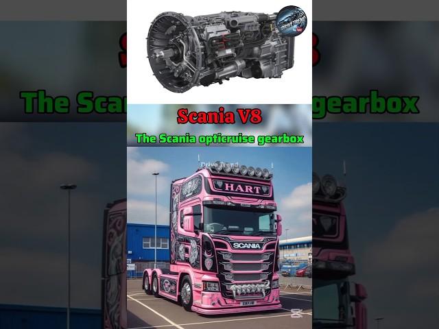 Scania V8 & Opticruise Gearbox: Power & Precision  #scania #scaniav8 #scaniav8power #drivetrend