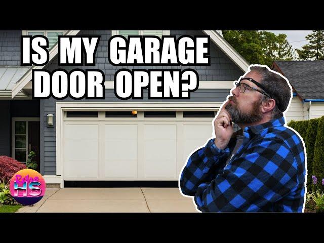 How I Made My Garage Door Smarter with a DIY Sensor and Alert System!