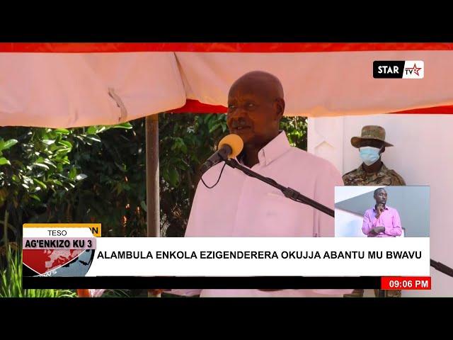 LIVE: AMAWULIRE AG'ENKIZO KU SSATU