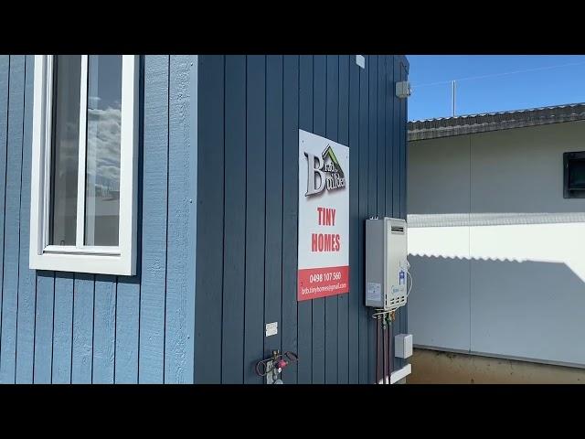 Brad The Builder Tiny Homes 8m exterior run through