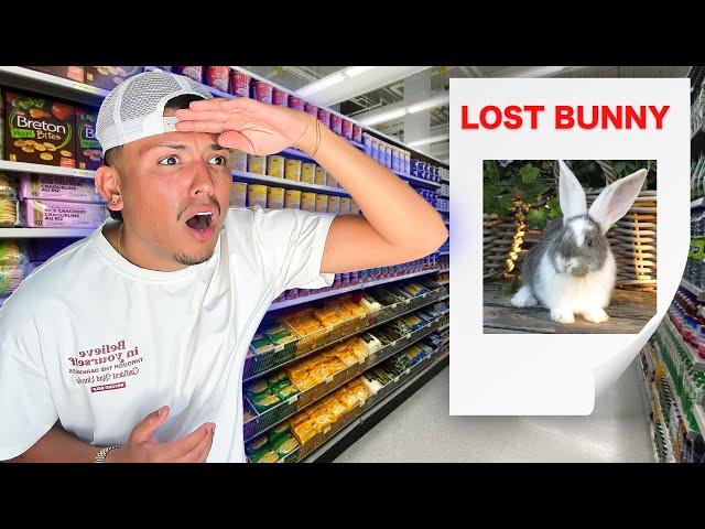 I LOST MY BUNNY AT THE STORE!!