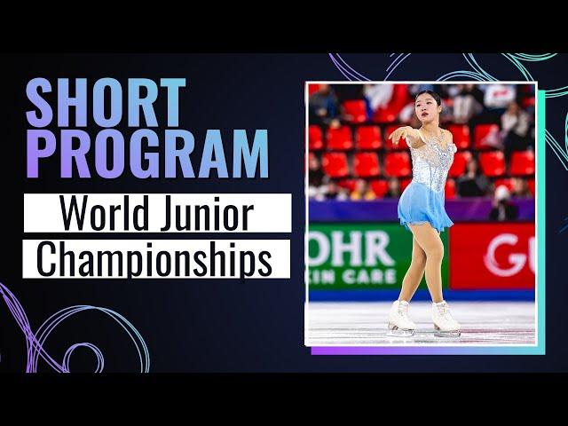 Women Short Program | ISU World Junior Figure Skating Championships | Debrecen 2025 | #WorldJFigure