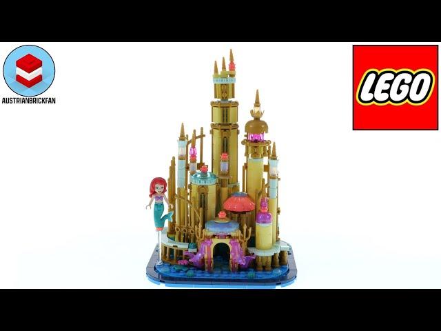 LEGO Disney 40708 Mini Ariel's Castle Speed Build