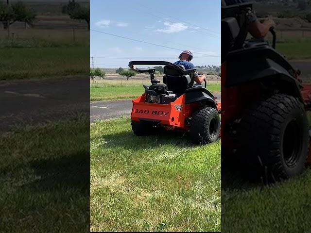 Mow fast with the 61" Rogue from Bad Boy Mowers #shorts