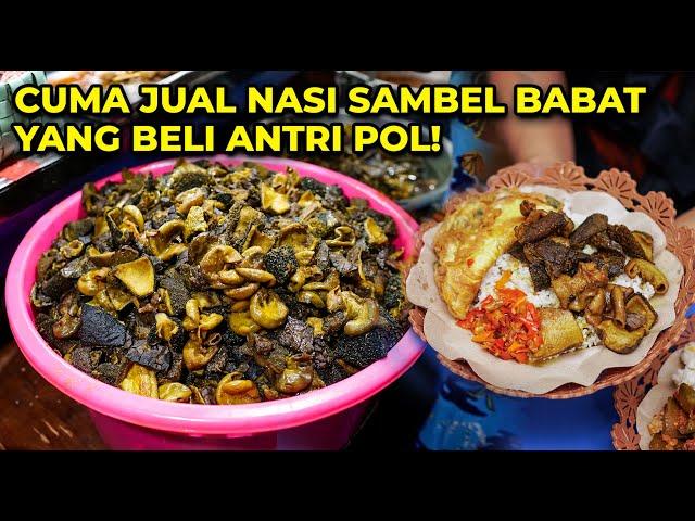 PEDES BANGET LUR! NASI JAGUNG SAMBAL BABAT CABE 15 KILO!