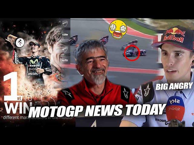 EVERYONE SHOCK Marquez's BIG ANGRY Broken Brake Ducati Boss Must Responsibility, Vinales Get Record