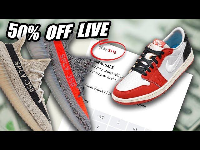 50% Off Yeezy Sale LIVE & CRAZY Drop FRIDAY