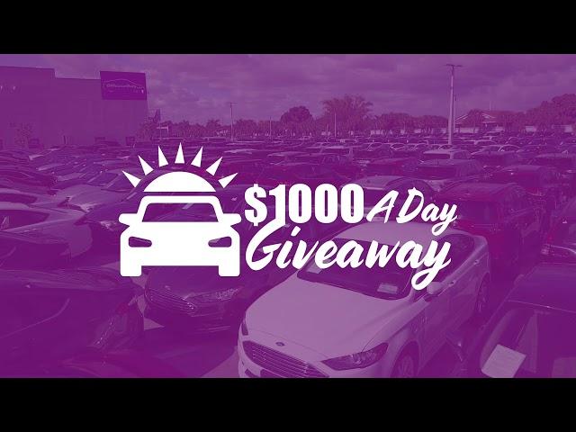 OffLeaseOnly $1000 A DAY GIVEAWAY