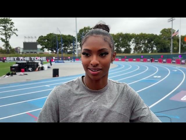 Masai Russell On Signing With Grand Slam Track For 2025, Hoping For More Athlos Meets In The Future