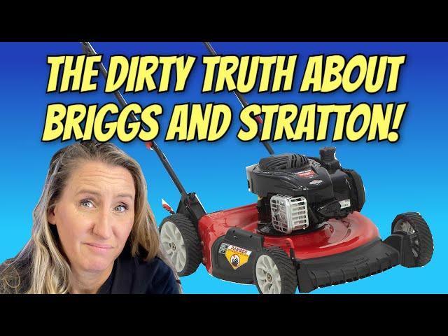 OILGATE 2.0! Briggs and Stratton's "No Oil Change Needed" Gimmick EXPOSED! SEE THE RESULTS!