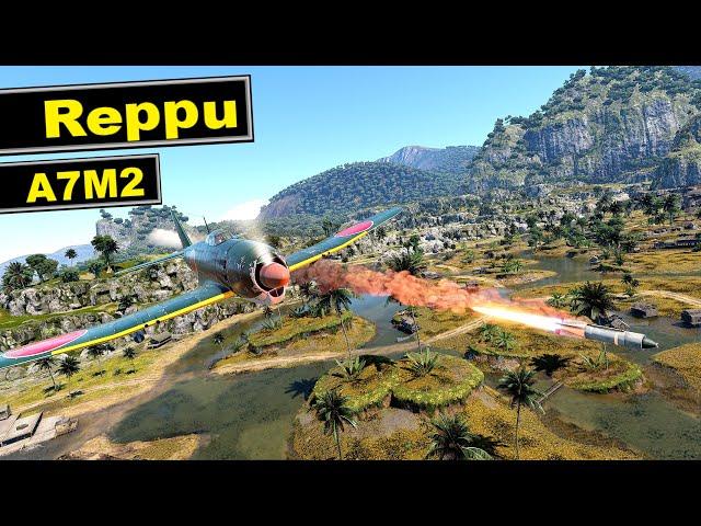 WHAT TO DO in ground RB with this plane? ▶️ A7M2 Reppu