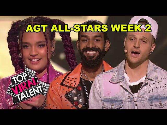 America's Got Talent ALL STARS WEEK 2!