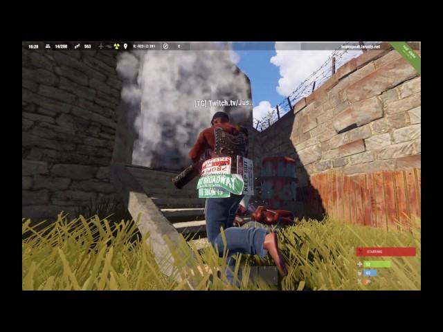 My Friend Getting Raided On Rust And I Was There To Watch