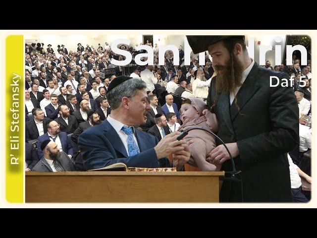 Daf Yomi Sanhedrin Daf 5 by R’ Eli Stefansky