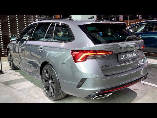 SKODA OCTAVIA RS 2023 - FIRST LOOK & visual REVIEW (2.0 TDI) Combi