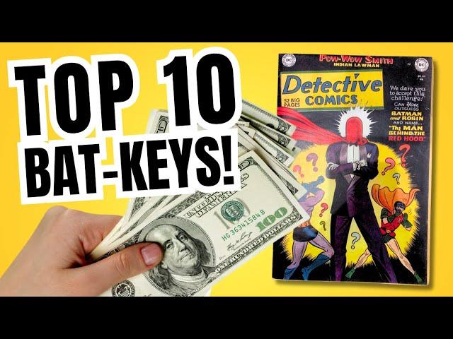 Top 10 INVESTMENT Batman Keys!