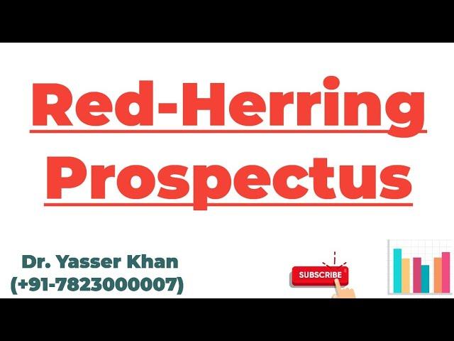 Red-Herring Prospectus