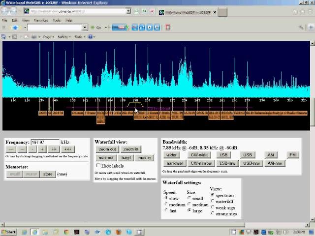 Rick showing how a SDR Software Defined radio works  20130307