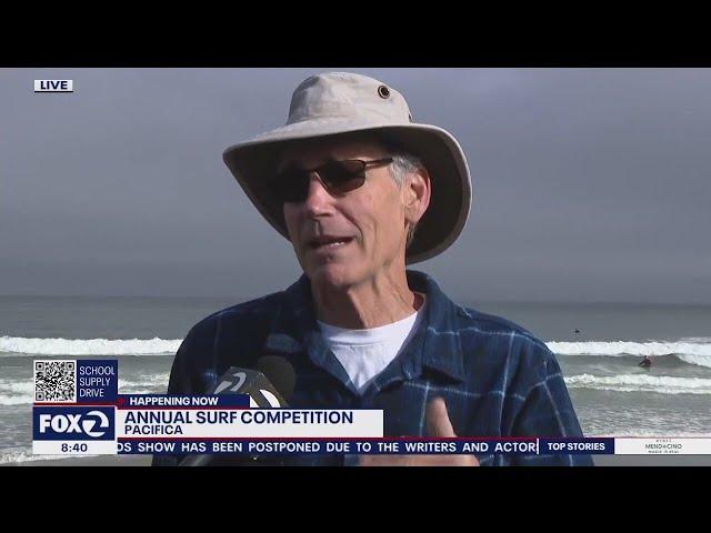 Kahuna Kapuna: Surf's up in Pacifica for the annual surf competition for surfers 40 years and up