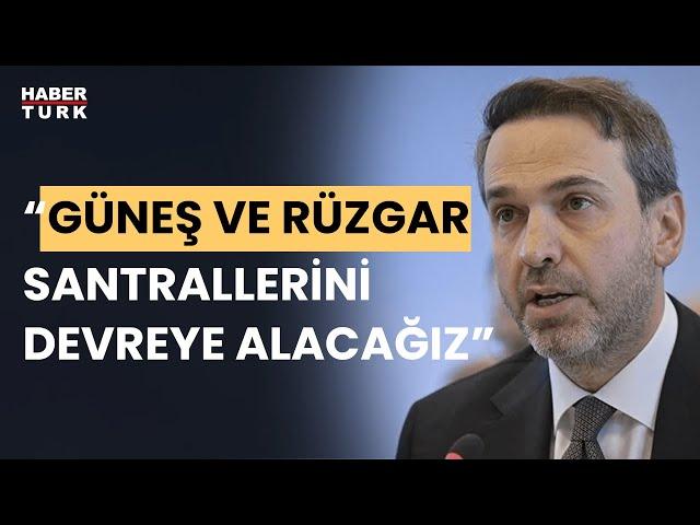 Enerji ve Tabii Kaynaklar Bakanı Alparslan Bayraktar duyurdu! Yenilenebilir enerjide rekor üretim