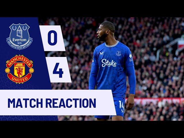 MANCHESTER UNITED 4 EVERTON 0 "GET HIM GONE TONIGHT"