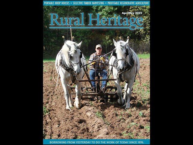 April/May 2022 Rural Heritage magazine Preview