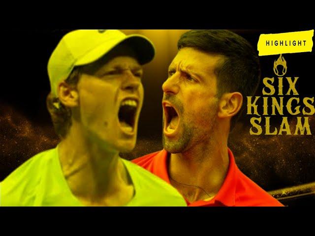 Novak Djokovic vs Jannik Sinner Highlights | Six Kings Slam 2024