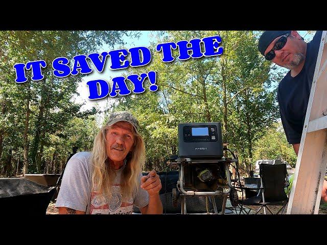 AFERIY SAVES THEIR CAMPER! |farm, tiny house, homesteading, RV life, RV living|