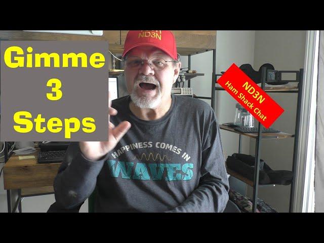 Your first Ham Radio Contest in 3 easy steps.