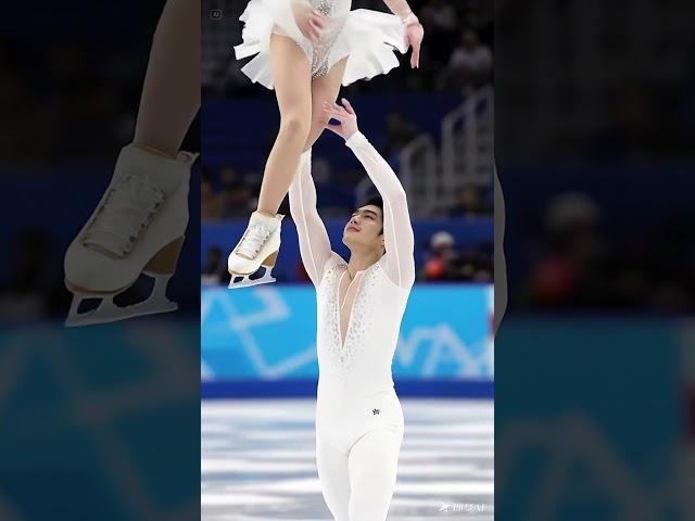 最高力量和美丽舞蹈的双人滑难度提升，你可以做到吗？#figureskating #icedance #beauty