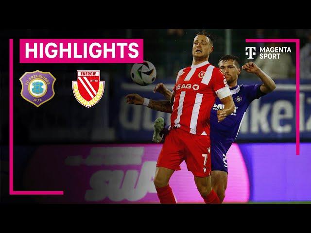 FC Erzgebirge Aue - Energie Cottbus | Highlights 3. Liga | MAGENTA SPORT