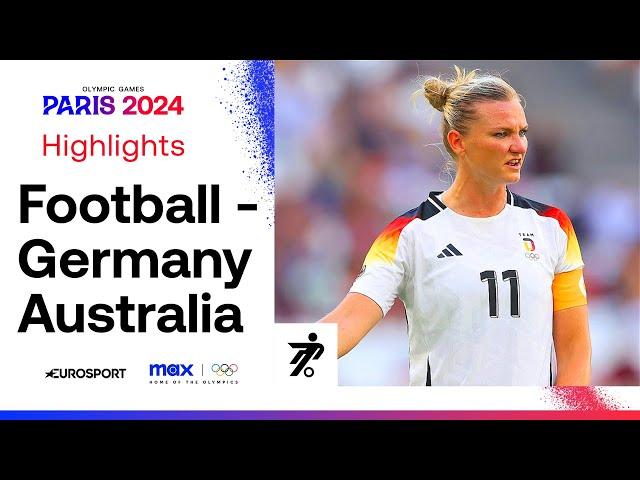 Germany 3-0 Australia - Women's Group B Football | Paris Olympics 2024