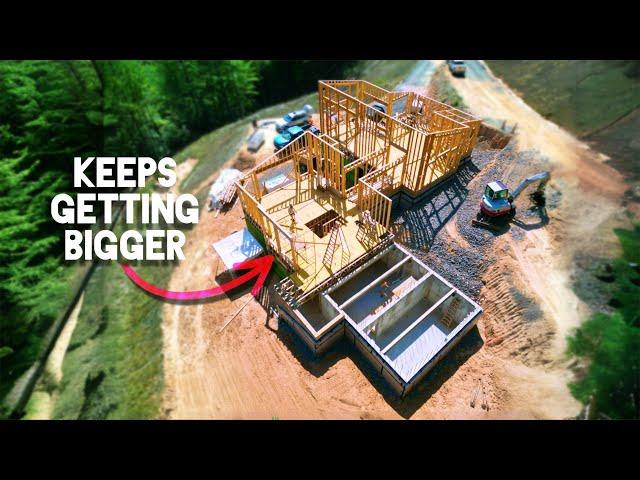 Construction of a MEGA Sized Modern Home PT 32