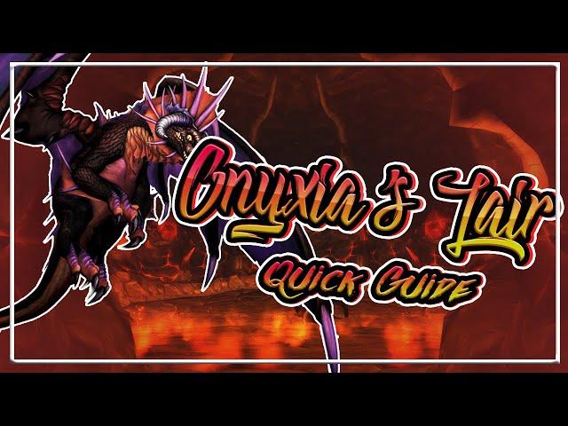 Onyxia's Lair│QUICK GUIDE│WoW Classic