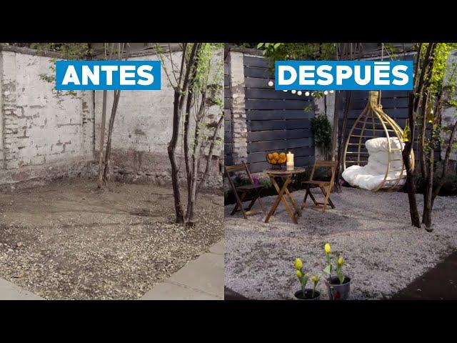 Cómo renovar tu patio