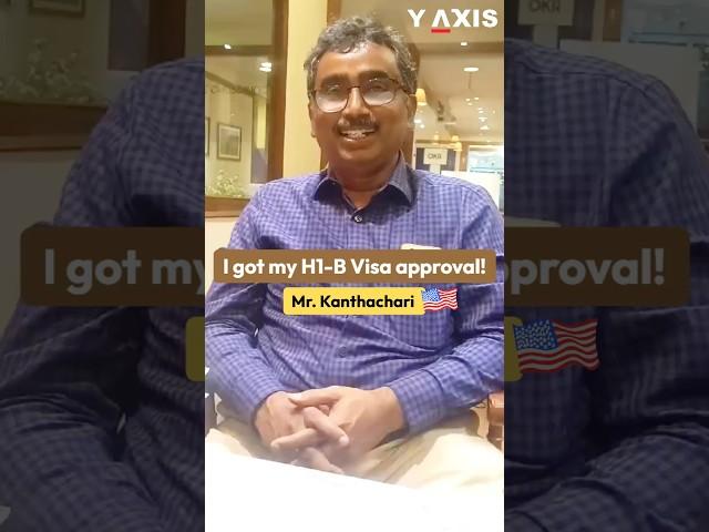 Kanthachari’s H1B Visa Success Story with Y-Axis | USA Immigration Made Easy