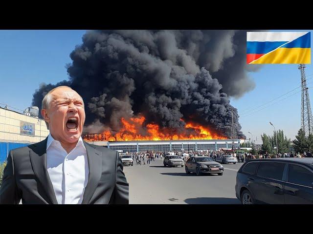 F-16 pilot destroys Russian airport with 150-ton bomb!