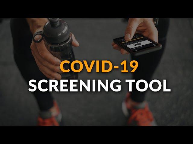 Kinduct COVID-19 Screening Functionality (with App)