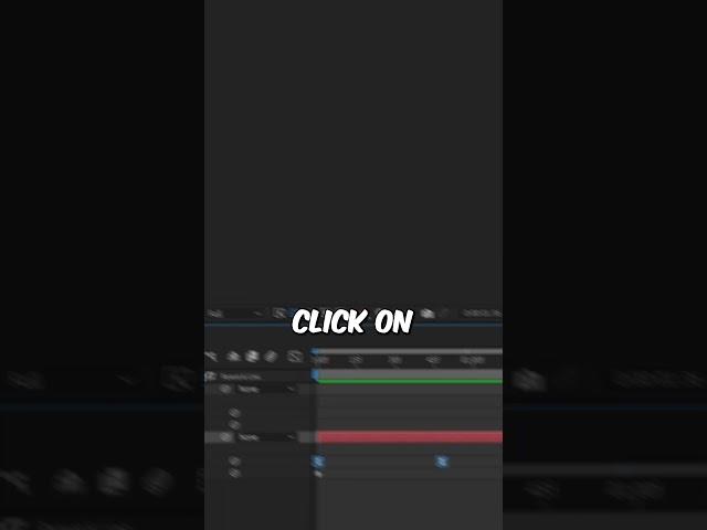 How To Make An Animation Preset In After Effects #aftereffects  #editingtutorial #tutorial #edit